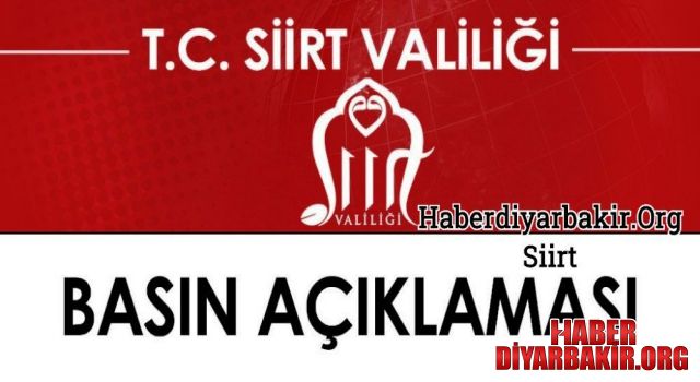 Siirt Valiliği'nden Engelli Kız Çocuğuna İstismar Açıklaması