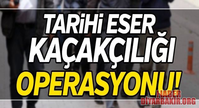 Tarihi Eser Kaçakçılık Operasyonu