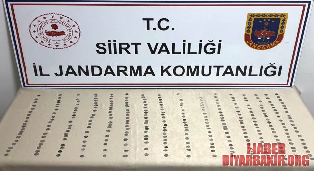 Roma Dönemine Ait 321 Gümüş Sikke Ele Geçirildi