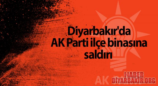 Ak Parti İlçe Binasına Molotoflu Saldırı