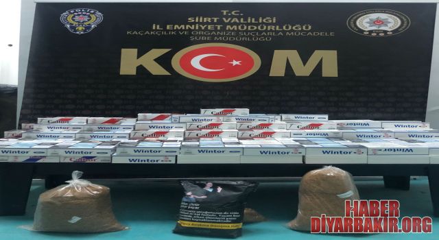 41 Bin 400 Boş Makaron İle Kıyılmış Tütün Ele Geçirildi