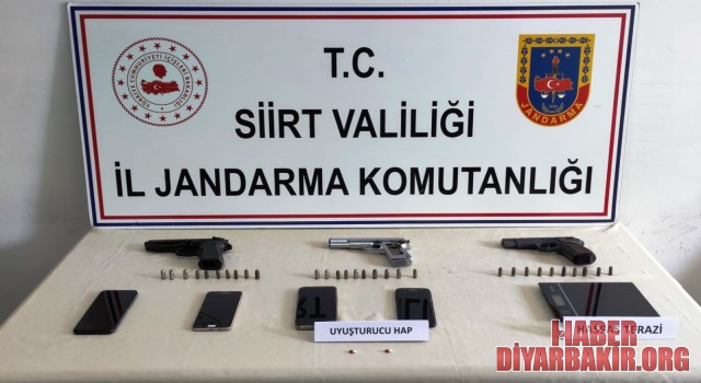 Siirt”te Operasyon 5 Kişi Tutuklandı