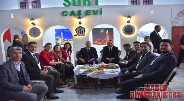 Turizm Ve Gastronomi Fuarında Siirt Standı İlgi Gördü