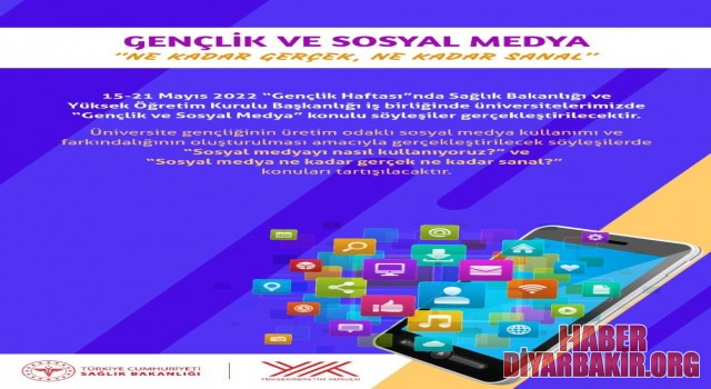 Yurt genelinde 'Gençlik ve Sosyal Medya' Söyleşileri Düzenlenecek