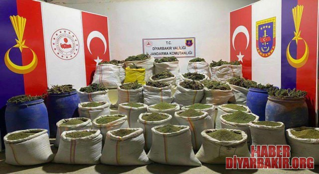 Diyarbakır”da Büyük Uyuşturucu Operasyonu