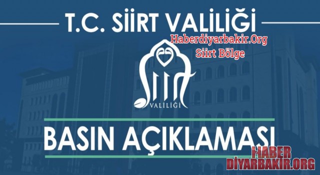 Siirt'te 15 Gün Süreyle Eylem Yasağı