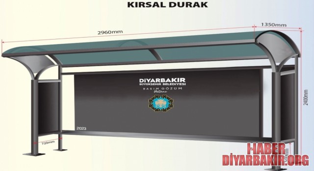 17 İlçedeki Kırsal Mahallelere 202 Toplu Taşıma Kapalı Durağı