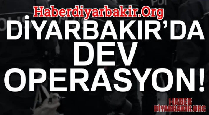 Diyarbakır Emniyetinden Başarılı Operasyon