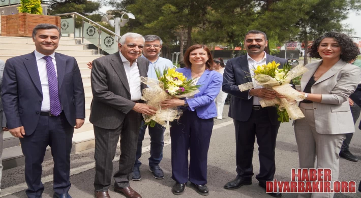 Mardin Ve Van Eş Başkanlarından DBB Eş Başkanlarına Ziyaret