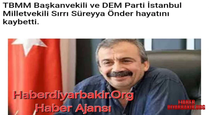 Sırrı Süreyya Önder Hayatını Kaybetti