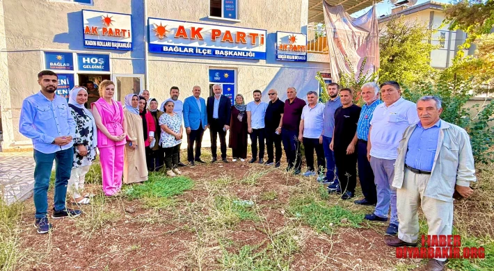 AK Parti Diyarbakır Milletvekili ve İl Başkanından İlçe Ziyaretleri