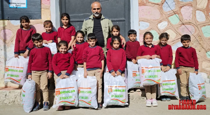 TÜRKAB Batman İl Temsilciliğinden Yeniçakmak Köyü Öğrencilerine Sıcak Bir Dokunuş