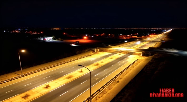 Şanlıurfa-Mardin Karayolu’na 49 Milyon TL’lik LED Aydınlatma