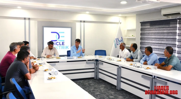 “Muhtarlardan Dicle Elektrik’e Teşekkür Ziyareti”