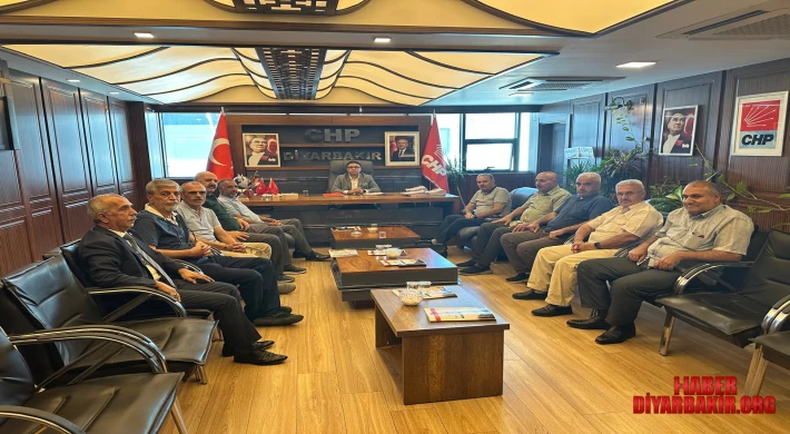 Diyarbakır EMS"dan Diyarbakır CHP"ye Hayılı Olsun Ziyaretti