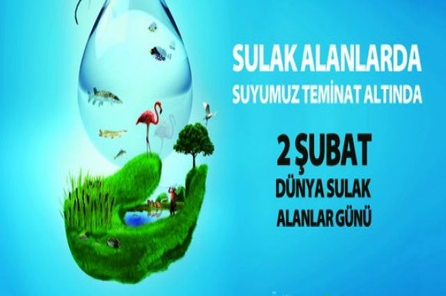 2 Şubat Dünya Sulak Alanlar Günü