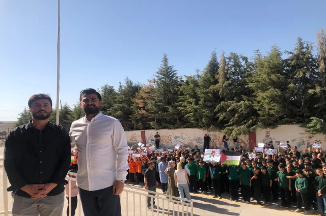 Bir Vicdan Sınavı Sarıca İmam Hatip Ortaokulu’ndan Filistin’e Destek