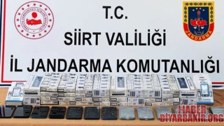 Gümrük Kaçağı Cep Telefon Ve Sigara Ele Geçirildi