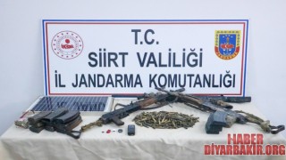 Etkisiz Hale Getirilen PKK'lılara Ait Silah Ve Mühimmat Ele Geçirildi