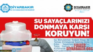 DİSKİ’den “Su Sayacınızı Soğuktan Koruyun” Uyarısı