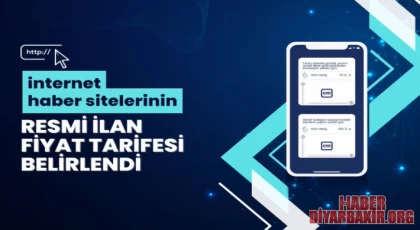 İnternet Haber Sitelerinin Resmi İlan Fiyat Tarifesi Belirlendi