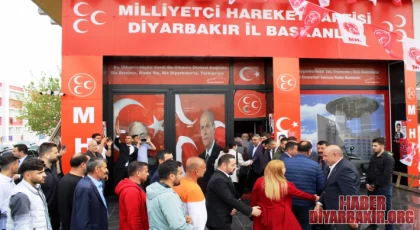 MHP Diyarbakır’da İlk Kez Bayramlaşma Töreni Gerçekleştirdi