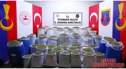 1 Ton 319 Kilo Uyuşturucu Ele Geçirildi