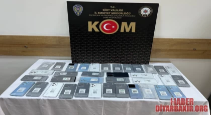 450 Bin TL Değerinde Gümrük Kaçağı Cep Telefonu Ele Geçirildi