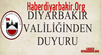 Diyarbakır Valiliği Duyurdu 4 Gün Yasak