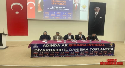 AK Parti Diyarbakır Saha Çalışmalarını ve Teşkilat Performansını Masaya Yatırdı
