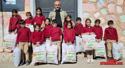 TÜRKAB Batman İl Temsilciliğinden Yeniçakmak Köyü Öğrencilerine Sıcak Bir Dokunuş