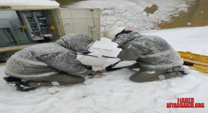 Dicle Elektrik’ten 6 İlde Kar Mesaisi