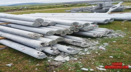Beton Direkleri Kırdılar 32 milyon TL’lik Yatırımı Engellediler