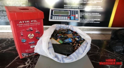 Öğrenciler 6 Ayda 878 Kilogram Atık Pil Topladı