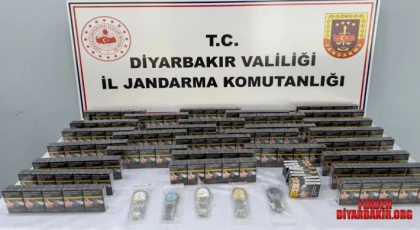 Diyarbakır’da Kaçakçılık Operasyonu