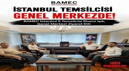 Gazeteci İlhami Işık”tan BAMEC Genel Merkezine Ziyaret