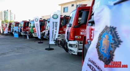 İtfaiye Filosuna 20 Yeni Araç