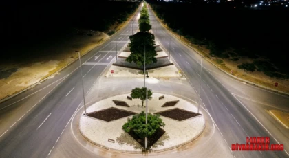 Dicle Elektrik’ten Şanlıurfa Gap Havalimanı Yoluna Aydınlatma Yatırımı